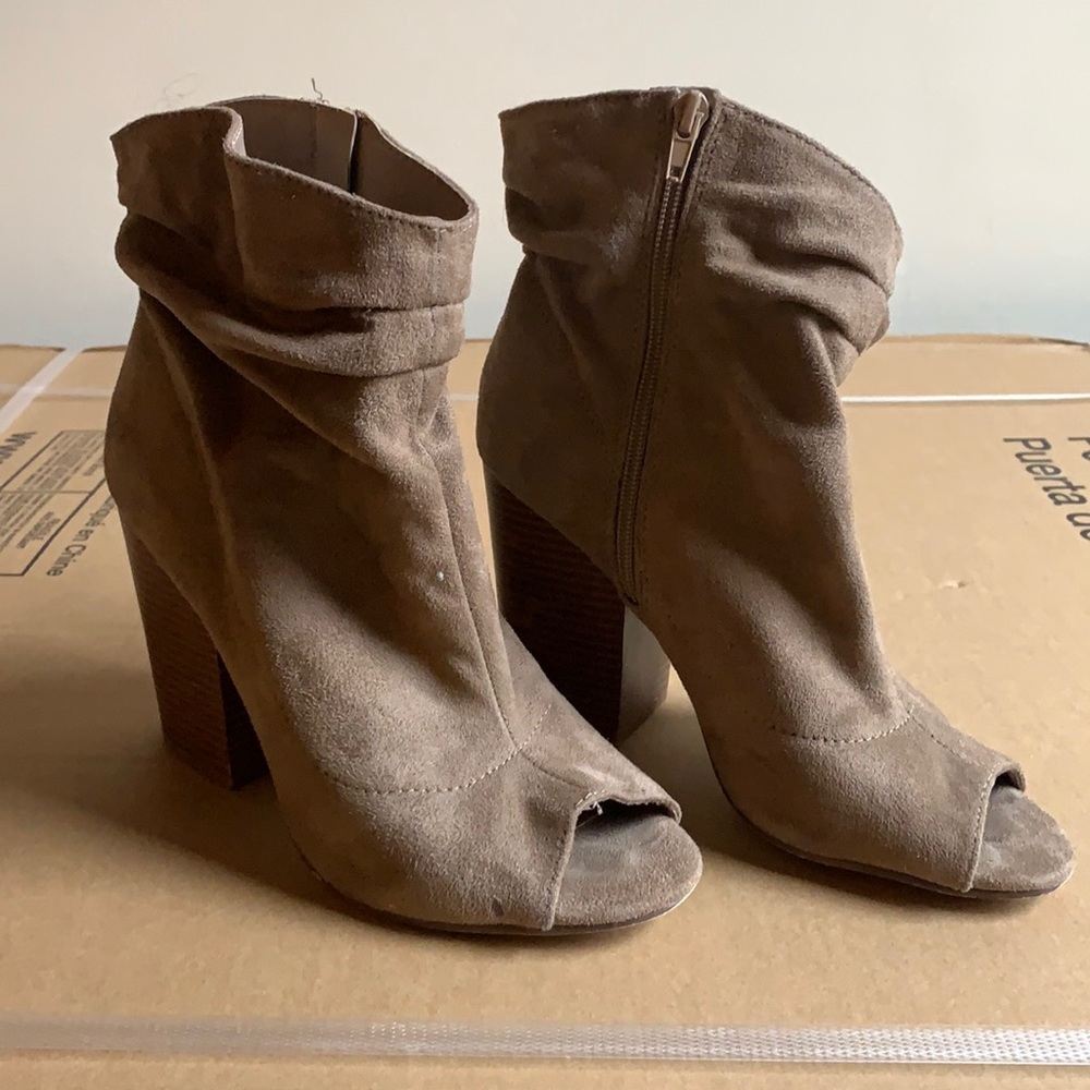 Indigo Rd. - 9 - Peep toe slouch booties